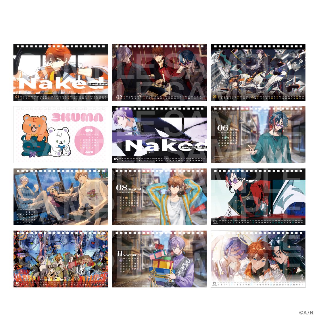 【#UnitSelectionCalendar2026 紹介②】
#3SKM のカレンダー表紙テーマは【昼】✨太陽の下で音を楽しむ3名のビジュアルにご注目♪

▼11/21(金)19:00販売開始！
shop.nijisanji.jp/TAG_708

#にじストア #北見遊征 #魁星 #榊ネス