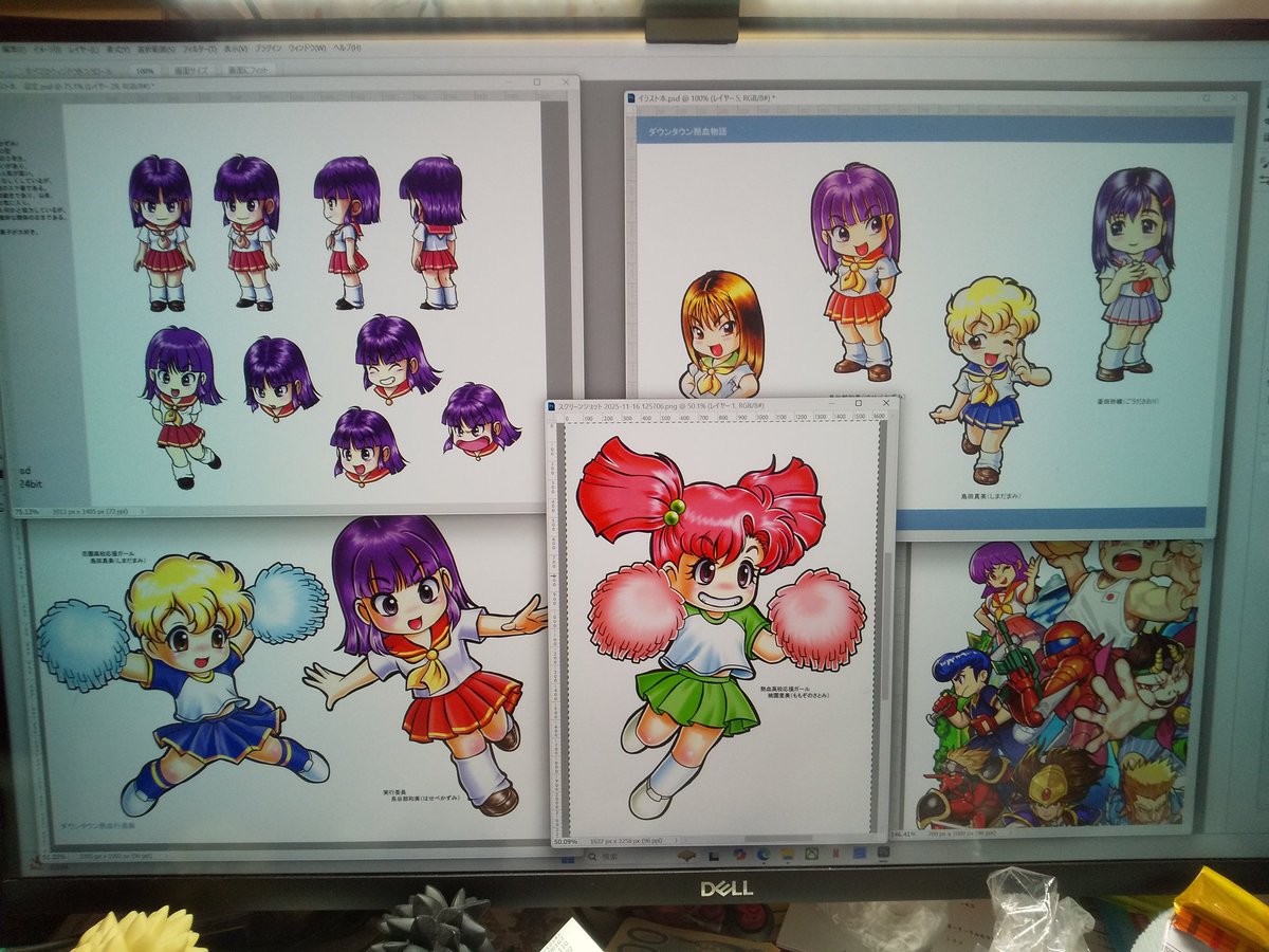 お早う御座います！
今週は、ゆるりと余り描かないキャラでもと考え中☺️