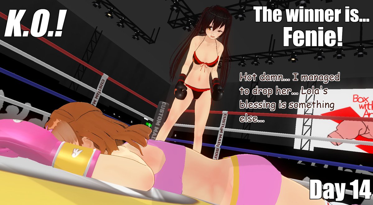 We're two days behind but we'll pull through, especially when we have beauties like <a href="/SilentSage25/">silentsage</a> 's Tsubasa coming in to fight Fenie!