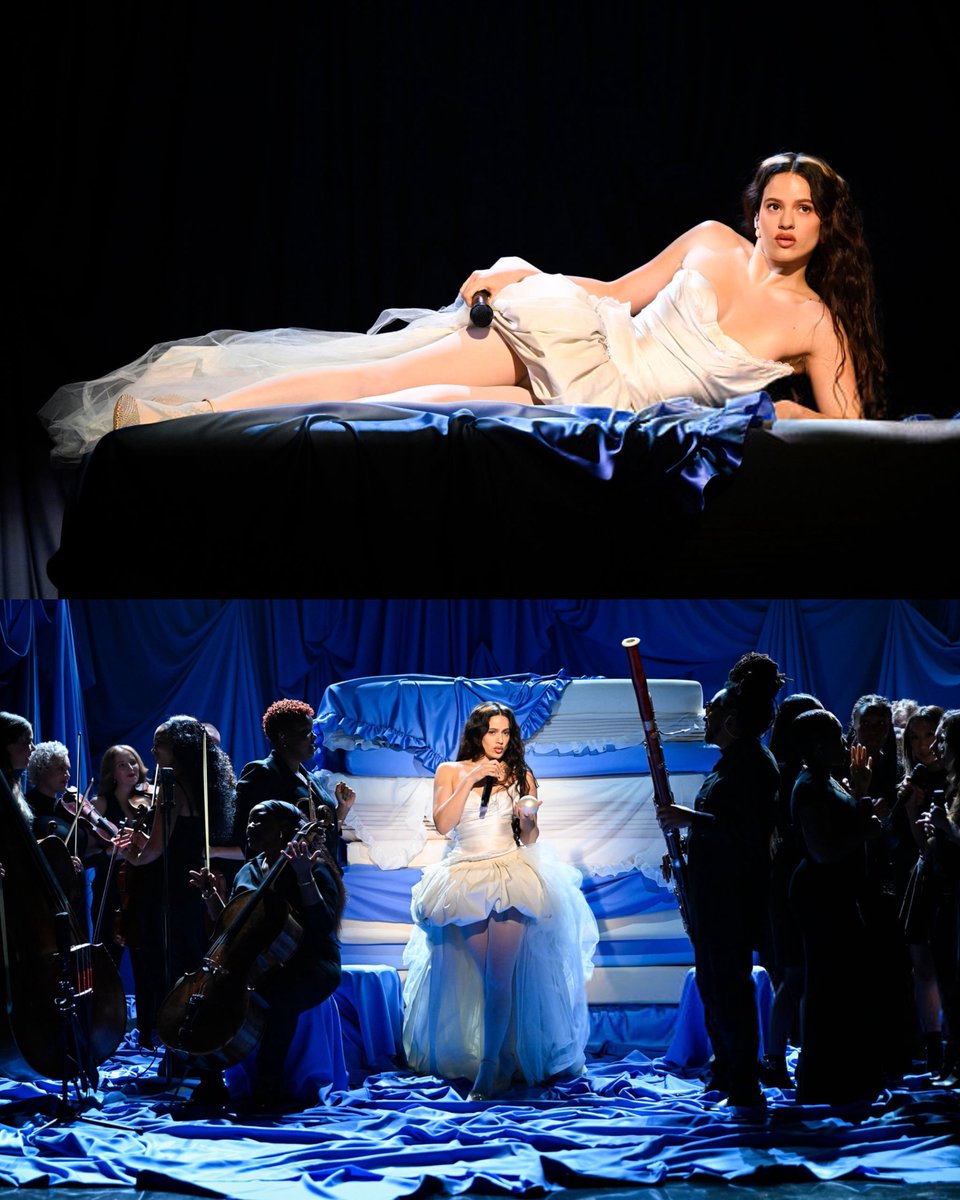 ROSALÍA’s performance on Jimmy Fallon featured the participation of an orchestra.