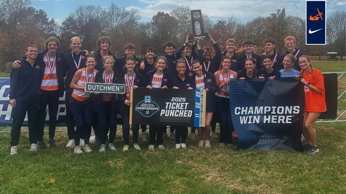 The Hope College men’s and women’s cross country teams are thankful for another trip down South together before Thanksgiving. The Flying Dutchmen and Flying Dutch are headed to Spartanburg, South Carolina, this week to compete in the NCAA Division III National Championships on