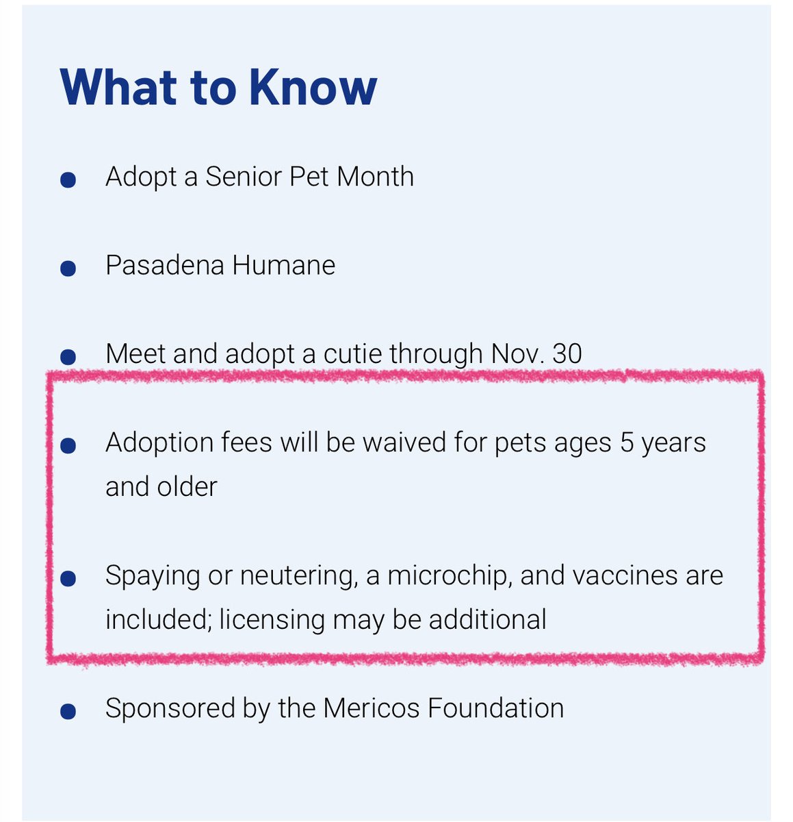 LOOK AT THAT CUTE FACE! What a sweetheart! ❤️🤩💕💙💜😘 Wonderful adult cats &amp; dogs are waiting for you to snuggle!  (Waived adoption fees at Pasadena Humane Society for pets over 5 through the end of November.)