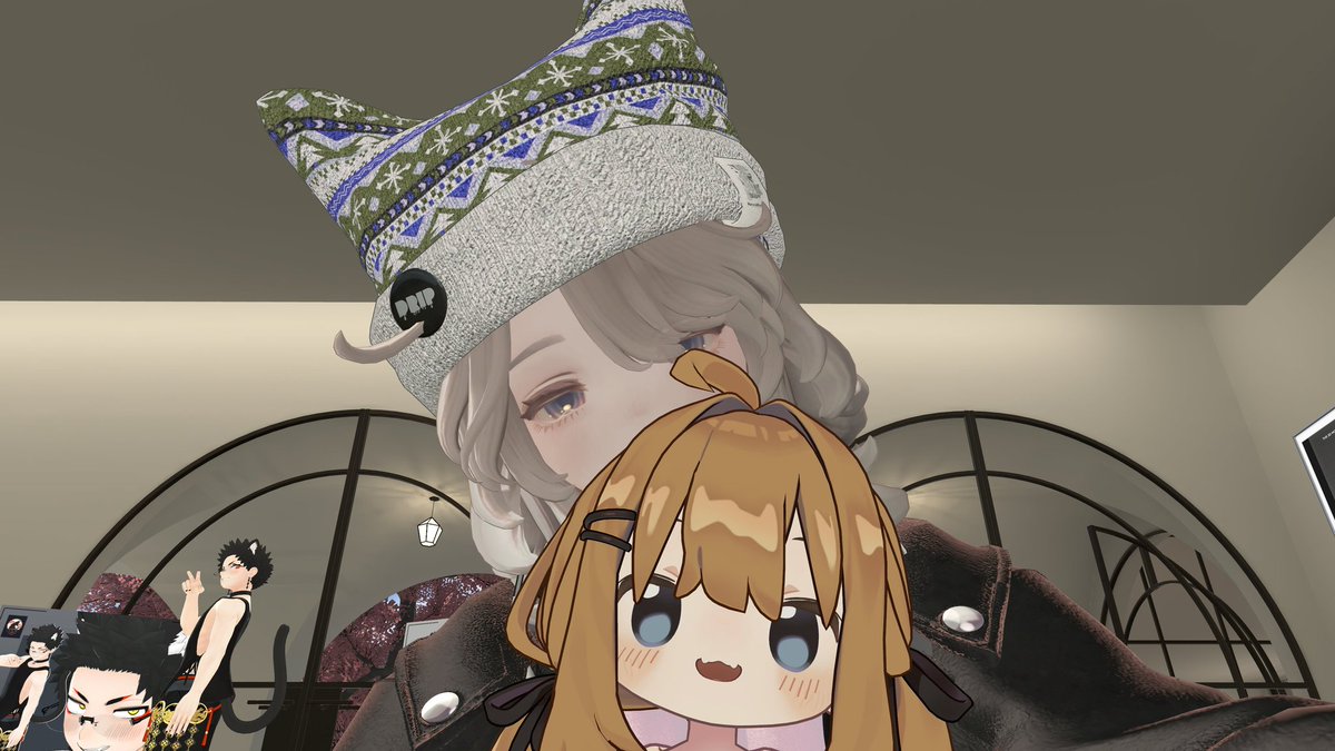 マリシア集会のニット帽かなりいい
まめわたさんもお気に召しされたよう