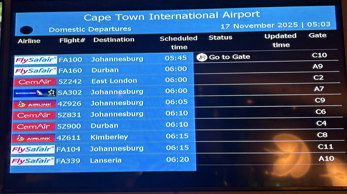 TshimomolaGK's tweet image. The deliberate collapse of @flysaa, @FlyMangoSA, and SA Express has left us with the tyranny of the market and its aggressive, visible hand in pricing. We were told that prices would become more competitive — meaning more affordable — if we eliminated SAA from the equation. The…