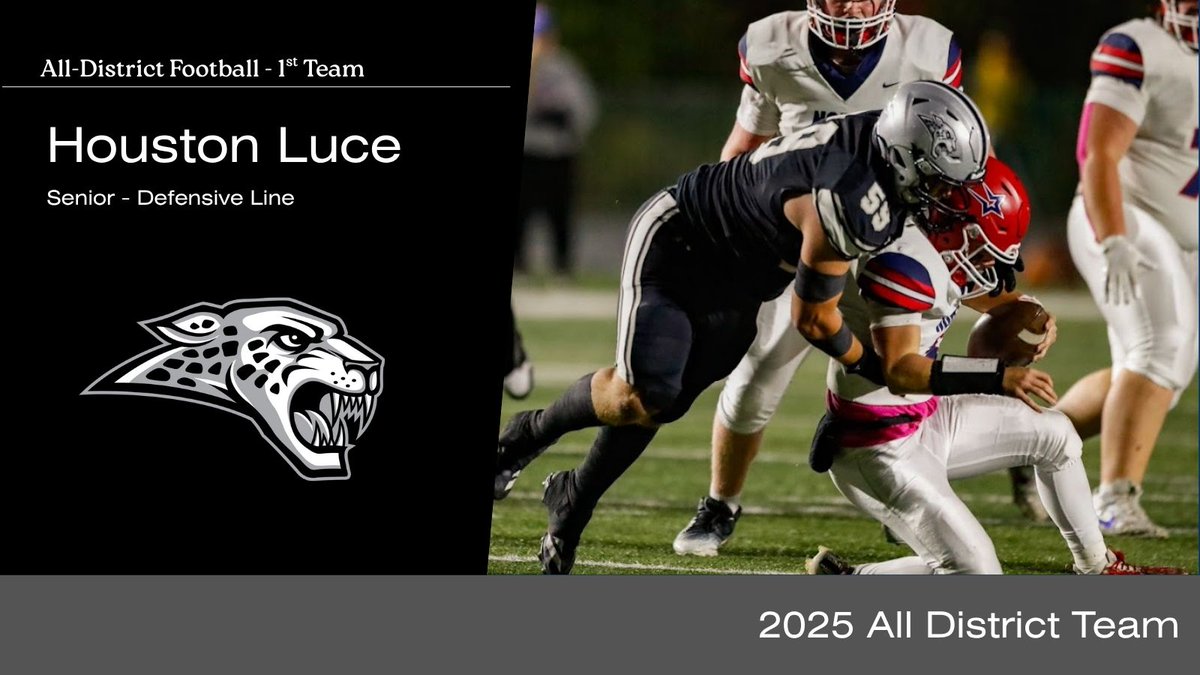 achs_jaguar's tweet photo. Congratulations Houston Luce for being named 1st Team All District https://t.co/knyuW1JA44