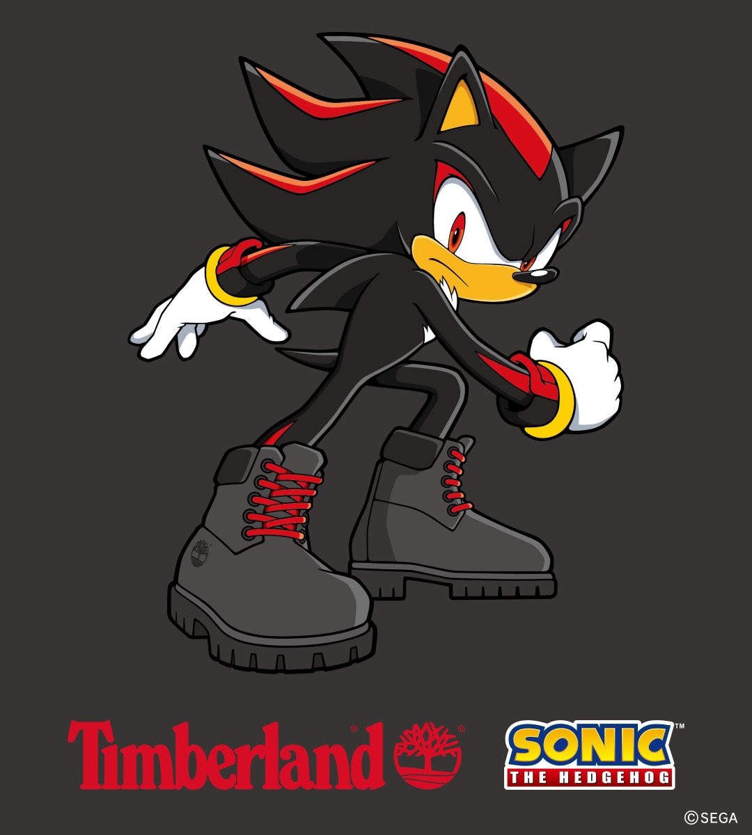 A new Timberland collaboration featuring Shadow the Hedgehog is