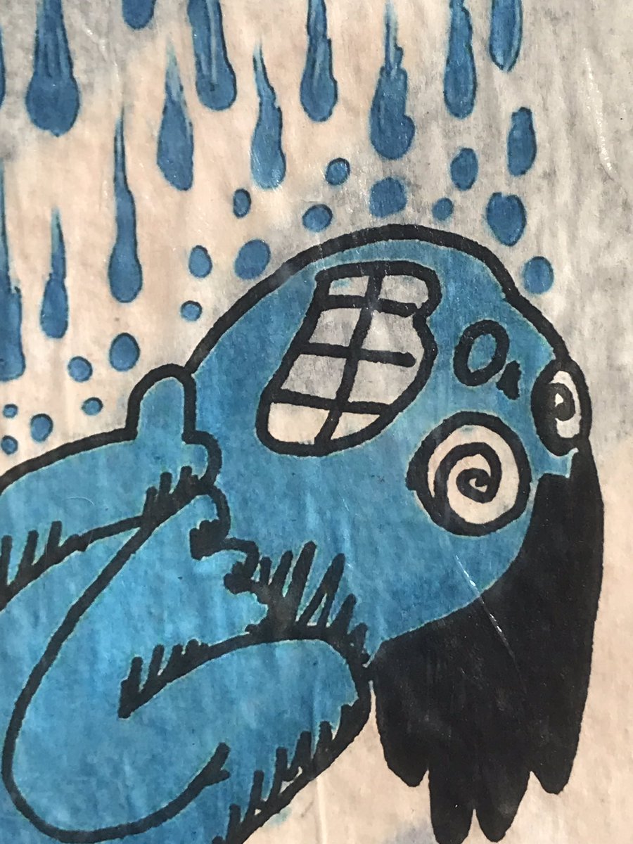 inoiseaguy's tweet image. From my animation titled, “Cold Shower.” Frame/cel #5, blown up and pasted on a wall in 9 pieces.
.
.
.
#streetart #wheatpasteart #wheatpaste #animationcel #legalwall #gainesvillefl #visualnoise #inoiseaguy