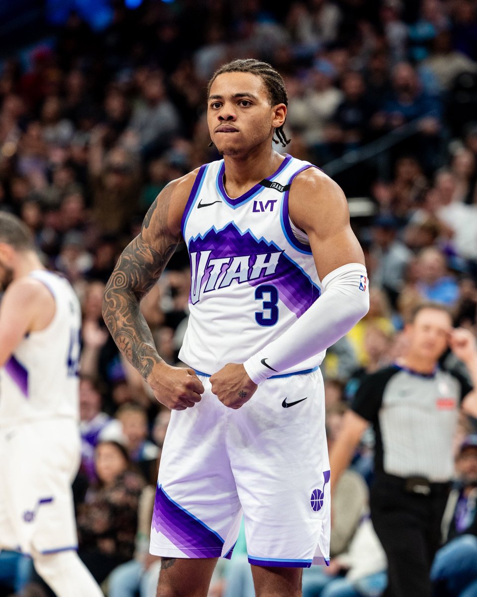 utahjazz's tweet image. show and tell ‘em, Key 

#TakeNote | @keyonte1george