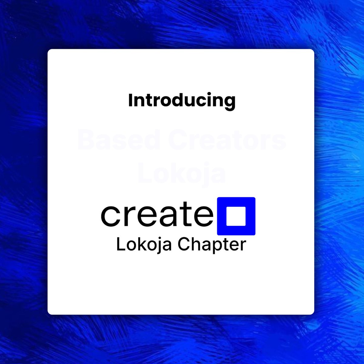 Creativity has always lived in Lokoja. You see it in the way people think, build, and express themselves. But for a long time, creators here haven’t had the platform or visibility they truly deserve.

That’s why <a href="/CreateLokoja/">Based Creators Lokoja</a> was formed.

Our mission is simple: give local talents