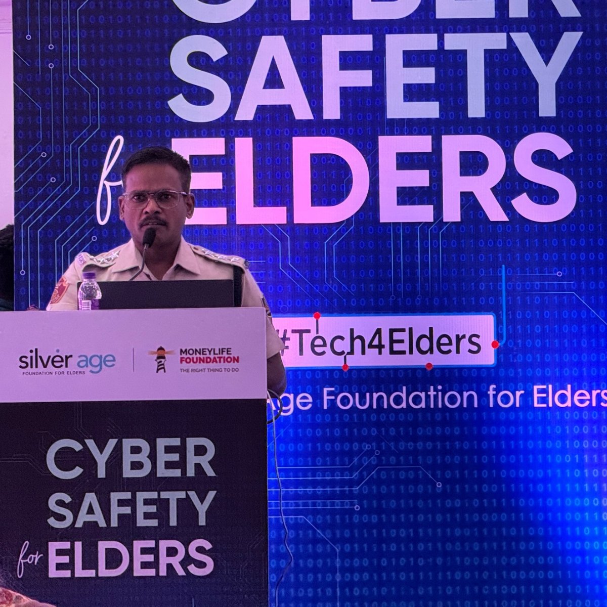 CSMTechnologies's tweet photo. Silver Age Foundation for Elders, in association with CSM, successfully conducted a Cyber Safety Masterclass in Bhubaneswar for senior citizens.
#CyberSafety #DigitalAwareness #ElderCare #CSM #SilverAgeFoundation #CyberSecurityAwareness https://t.co/z5iJZnrHLf