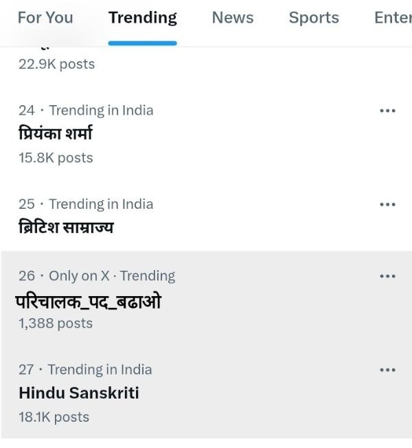 दोस्तों ट्रेंडिंग में आ रहें है हम....
रुकना नही है।
#परिचालक_पद_बढ़ाओ
<a href="/DrPremBairwa/">Dr Prem Chand Bairwa</a>