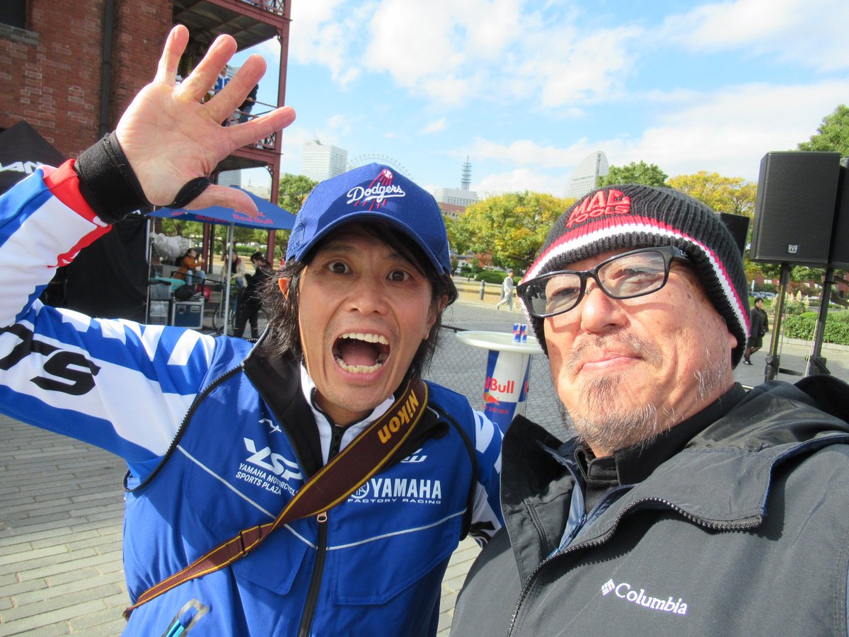 ysp_yokohamam's tweet image. 赤レンガ倉庫 トライアルデモご覧ください
黒山チャンピオンとのツーショットもいただきました
#黒山健一 #チャンピオン #赤レンガ倉庫 #横浜 #YSP横浜南
