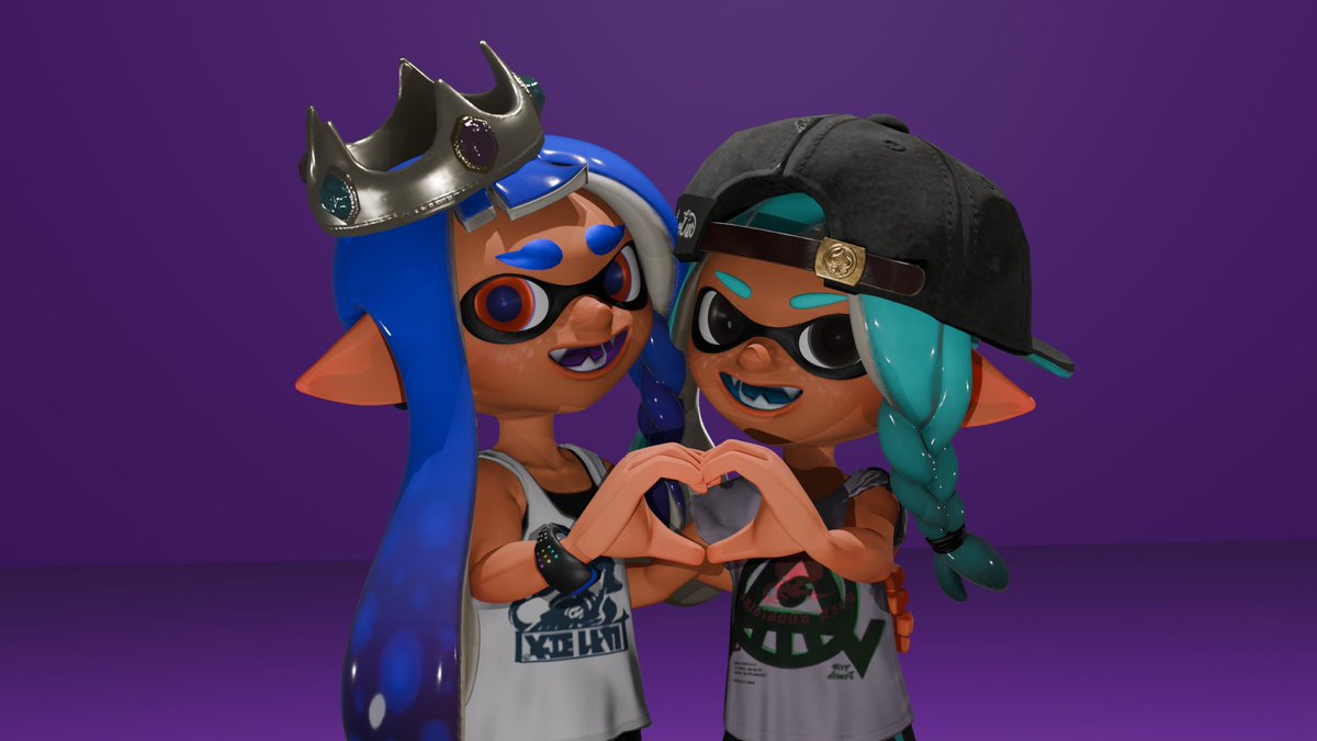 MayuBamBow4K's tweet image. 🫶 @piparkaq #Splatoon #Blender #Blender3 #spatoonart