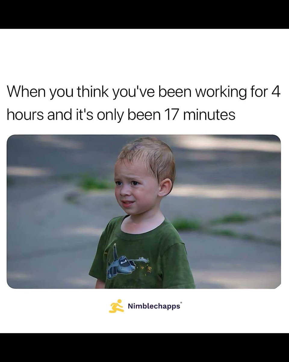Nimblechapps's tweet image. 😅 When Time Moves Slower Than Your Monday Motivation

🔁 Retweet this and give a reaction if this is you every day!

#Nimblechapps #NimbleMeme #NimbleMemes #OfficeHumor #WorkLife #RelatableMemes #DeveloperHumor #TechLife #WorkStruggles #MondayMood #CodingLife #ProgrammerProblems