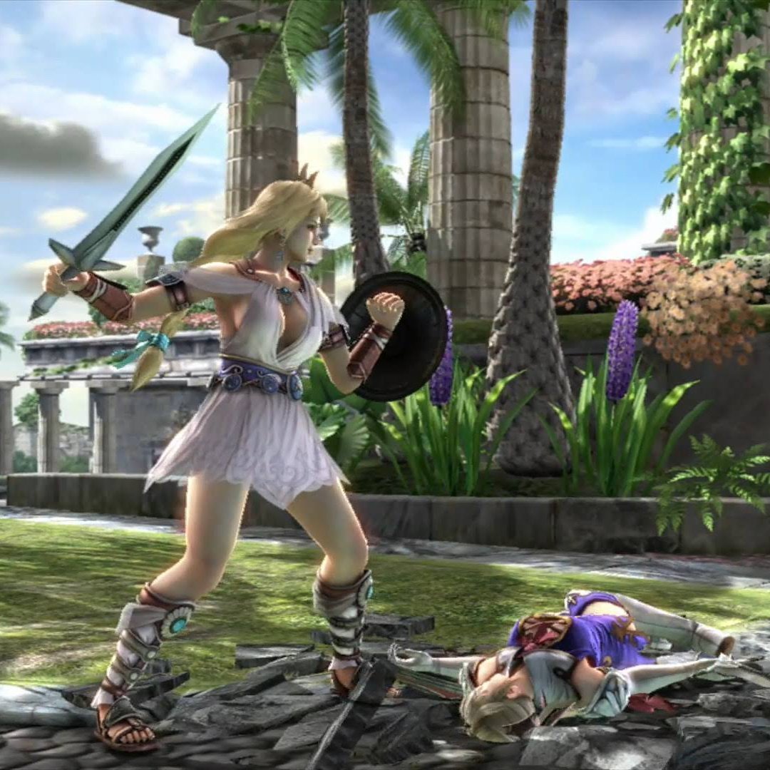 NISMOS10's tweet photo. 『ＳＣⅣ🌿姉妹✘ばとる！🐱』
#SoulCalibur 
#ソウルキャリバー https://t.co/6rNvkHhRNS