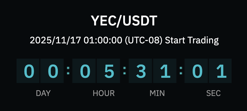 The countdown has begun for the launch of Ycash trading on <a href="/BitMartExchange/">BitMart</a>!

T-minus 5.5 hours. (9:00 UTC)

bitmart.com/en-US/trade/YE…