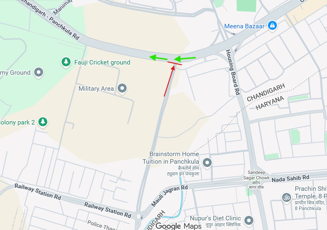 trafficchd's tweet image. #TrafficAdvisory #TrafficAlert :-
The general public is being #informed that laying water pipeline at Mauli Jagran entry road at Chandigarh Panchkula Highway near Housing Board light point will be carried out on 17.11.2025 between 10.00AM to 10.00PM and the road will remain