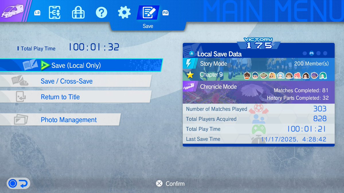 First 100 hours Done ✅
#イナイレ