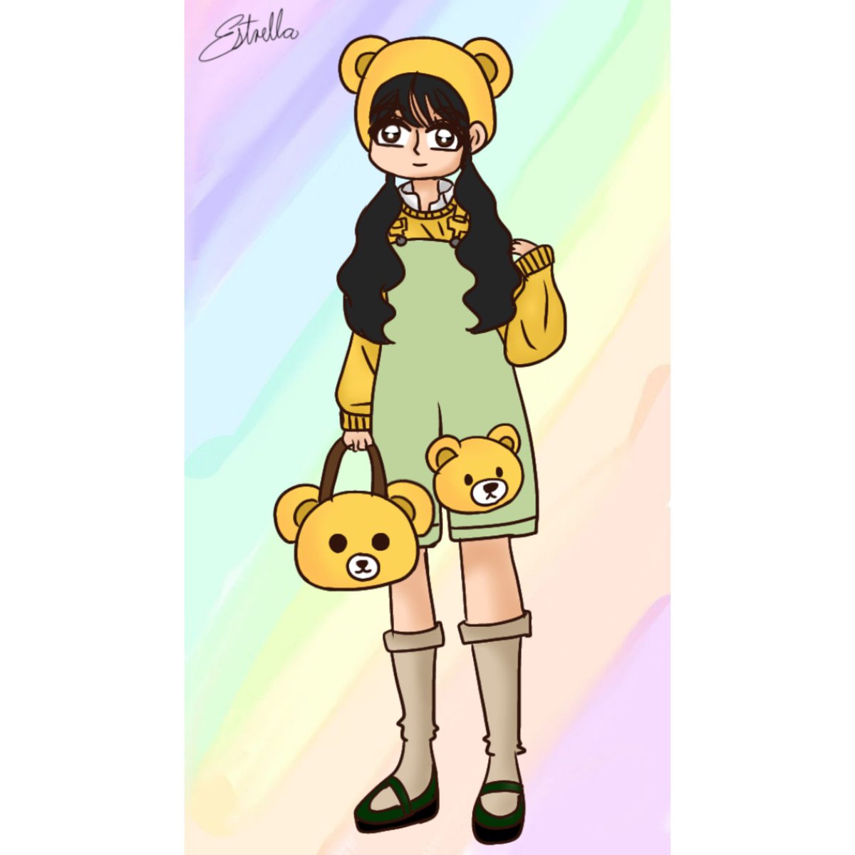 estrecalixtomar's tweet image. #digitalart #dibujodigital #Osos