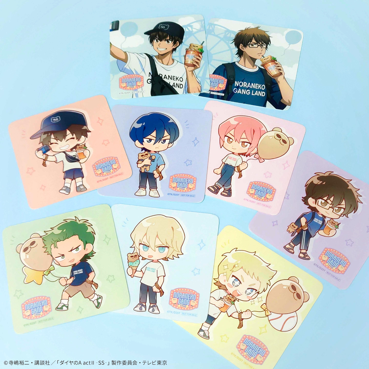 TVアニメ『ダイヤのA actⅡ Second Season』×きゃらドリ!! 🎡NORANEKO