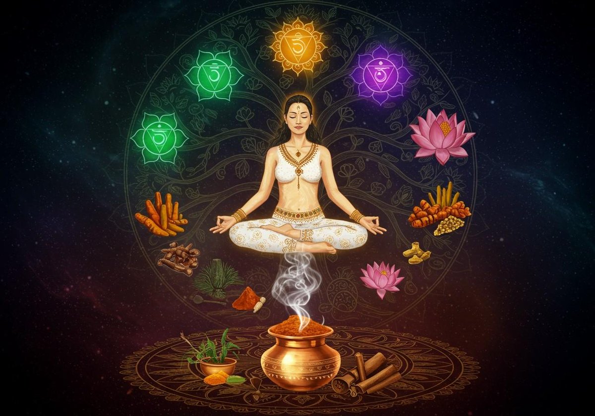 Angad011's tweet image. Who am I? #pratyabhijna

The upanishad begin with: 

एको देवः सर्वभूतेषु गूढः

the One Divine hides within all beings. This concealment is not like a secret object hidden behind a veil, nor does it imply that God is deliberately hiding

@hathyogi31