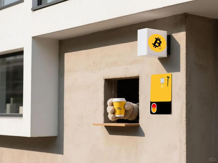 www_bit_store's tweet image. GM☀️

Morning coffee hits different when #crypto is part of your daily flow.

Tap, pay, and move on with your day — #BitStoreCards keep it simple, wherever you are.

Ready to make your mornings smoother?💛

Get Yours👉BitStore.com