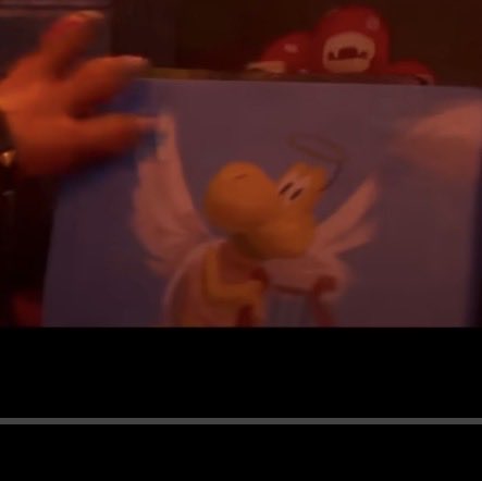 So blue shell Koopa died? #supermariogalaxymovie