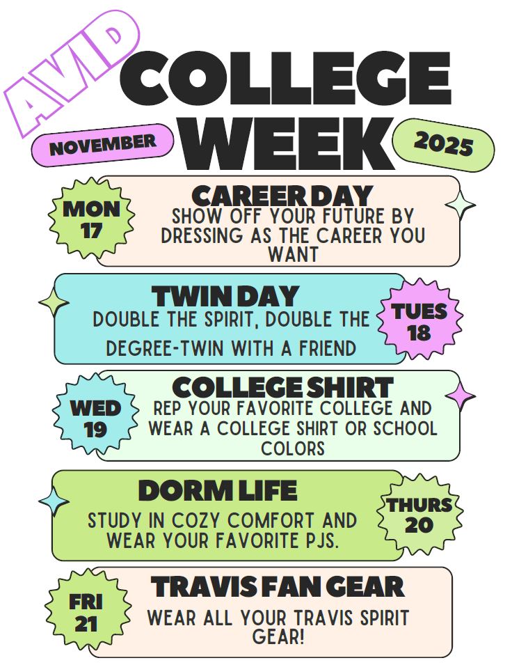 THS_Tigers's tweet image. Get those outfits ready! What is your future career? @TravisHS_AVID #LeadthePAC #DevelopingLeaders