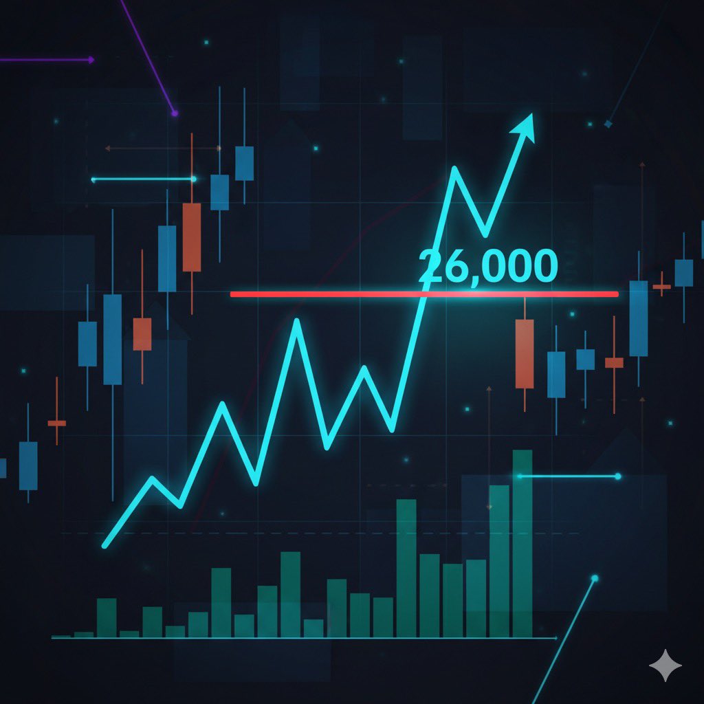 finskyfinancial's tweet photo. 📈 Early Morning Market Update | Gift Nifty Tops 26,000

#finsky #finskyfinancials #MondayMotivation #Brahmachary #Varanasi #nifty50 #nse https://t.co/a3CSCerOmR