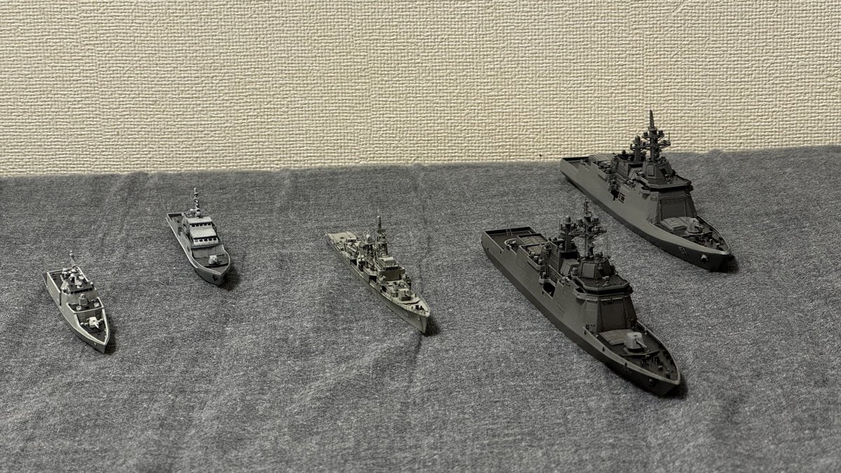 北朝鮮の主要な現役の水上艦ほぼコンプリートしたんじゃない？