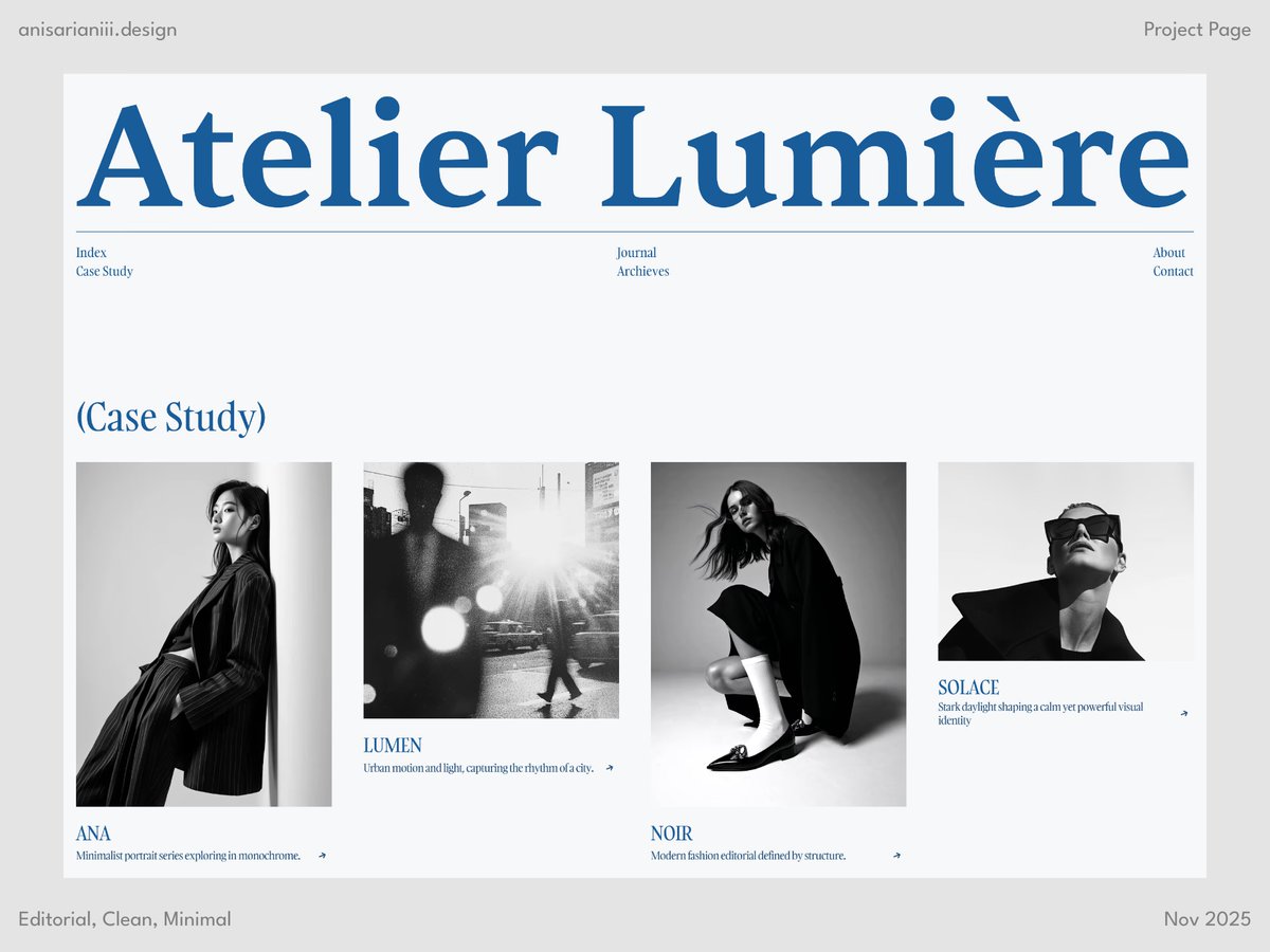 anisarianiii's tweet image. A new layout concept for my next @framer template, experimenting with a softer color and of course, editorial tone. Still early, but the direction feels right.