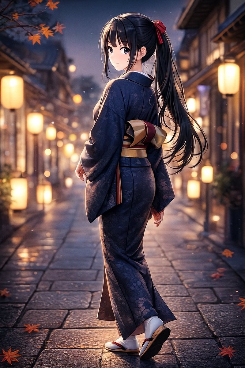 和装美人っていいよね✨👘✨ #AIイラスト #AIイラスト美少女 #チャット