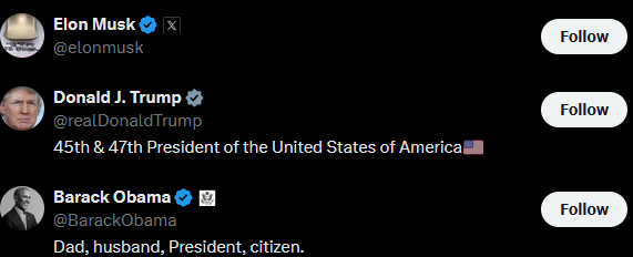 M0thLass's tweet photo. OK twitter, i don't really care about any of these besides Obama, he's pretty silly. https://t.co/1CyYfcQqJF
