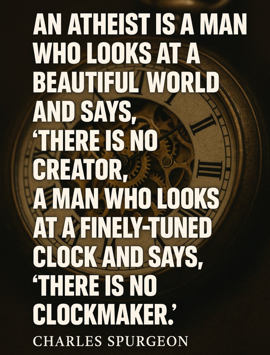 darwintojesus's tweet image. There is a Maker.