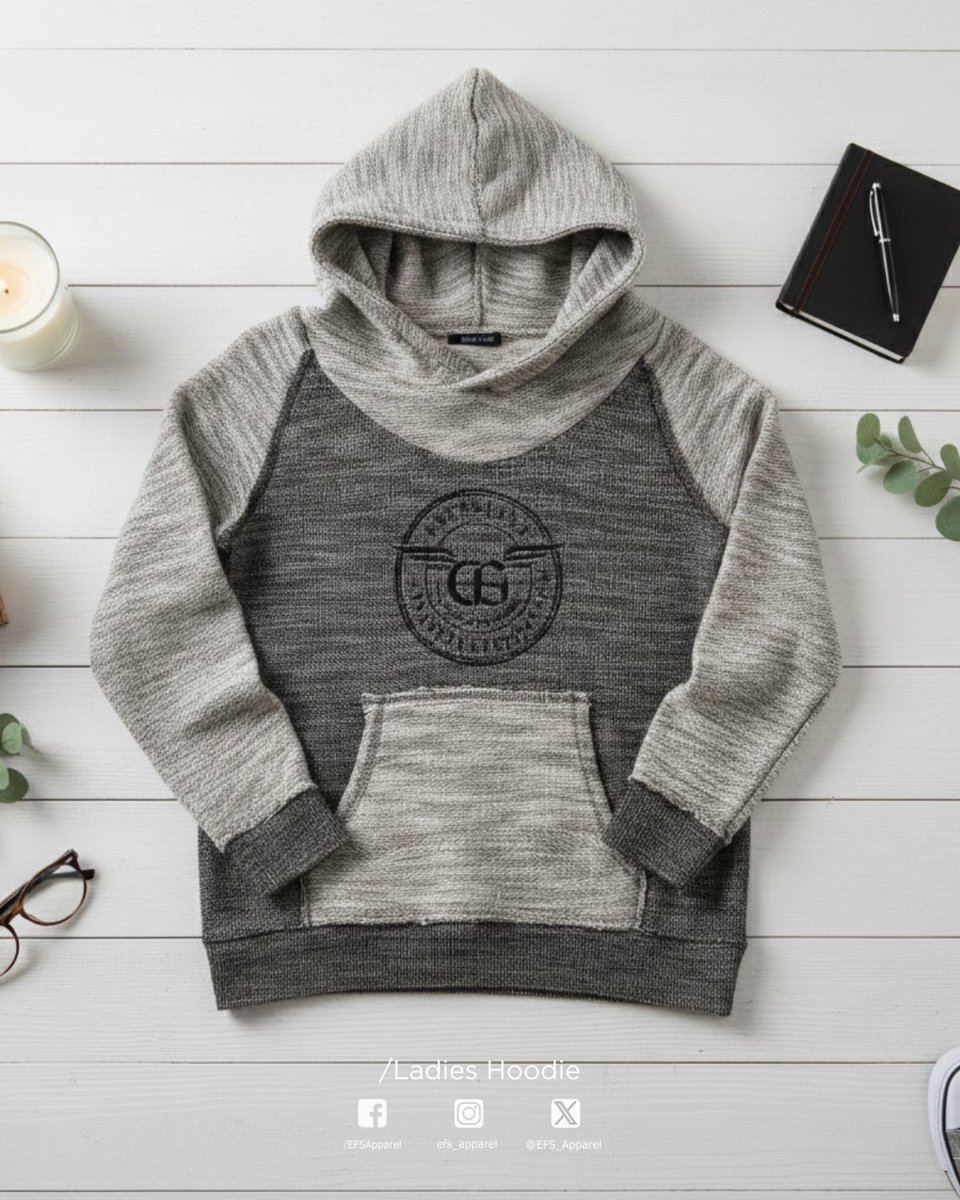 EFS_Apparel's tweet photo. Comfort meets style in every stitch. Soft, warm, and effortlessly stylish. The EFS Ladies Hoodie is your new go-to essential. Shop today 🛒🖤
#EFSApparel #Hoodie https://t.co/nxECqAjqkZ
