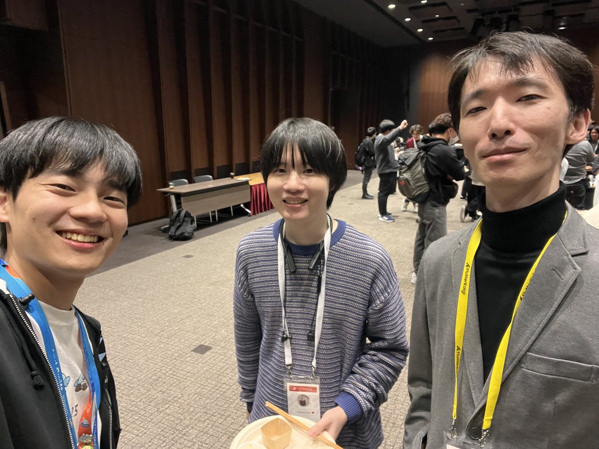 isekiryu's tweet image. たくさんの出会いに感謝です😊 in #FlutterKaigi
