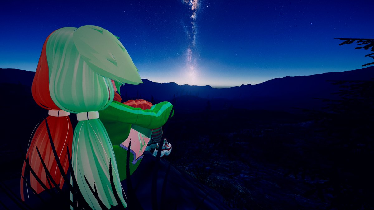 WaitIsThatZ's tweet image. the sky looks so beautiful today
#VRChat