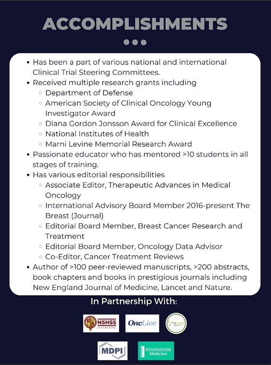 YLeyfman's tweet photo. 🔥 MedNews Week x OncLive | Keynote Conference 🔥
Featuring the trailblazing breast oncology leader: Dr. Sara A. Hurvitz, MD, FACP

Get ready — our next Keynote Conference spotlights one of the most influential minds in modern oncology.

Dr. Sara A. Hurvitz is not only a world-renowned breast cancer expert, but a visionary researcher, award-winning clinician, and transformative mentor whose work continues to shape the future of cancer care.

And now, she joins us to tackle one of the biggest questions in breast oncology today:

💥 Is it time to rethink the routine use of anthracyclines?

💥 What does the modern era of breast cancer treatment really demand?

🚀 Join us for a keynote that challenges convention, inspires innovation, and elevates the conversation around breast cancer treatment.

This is THE session you’ll be talking about long after it ends.

Presentation link:
https://t.co/eAfytKCvtZ

#Oncology #BreastCancer #MedicalEducation #CancerResearch #MedNewsWeek #OncLive #ClinicalTrials #WomenInMedicine #InnovationInMedicine #HemeOnc #CancerCare #PrecisionOncology @MedNewsWeek
