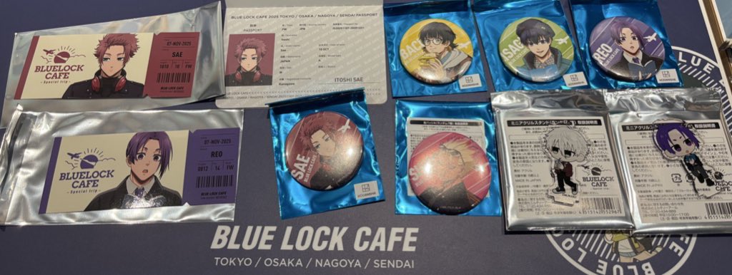 交換 譲渡】ブルーロック カフェ special trip BLUE LOCK CAFE SPECIAL