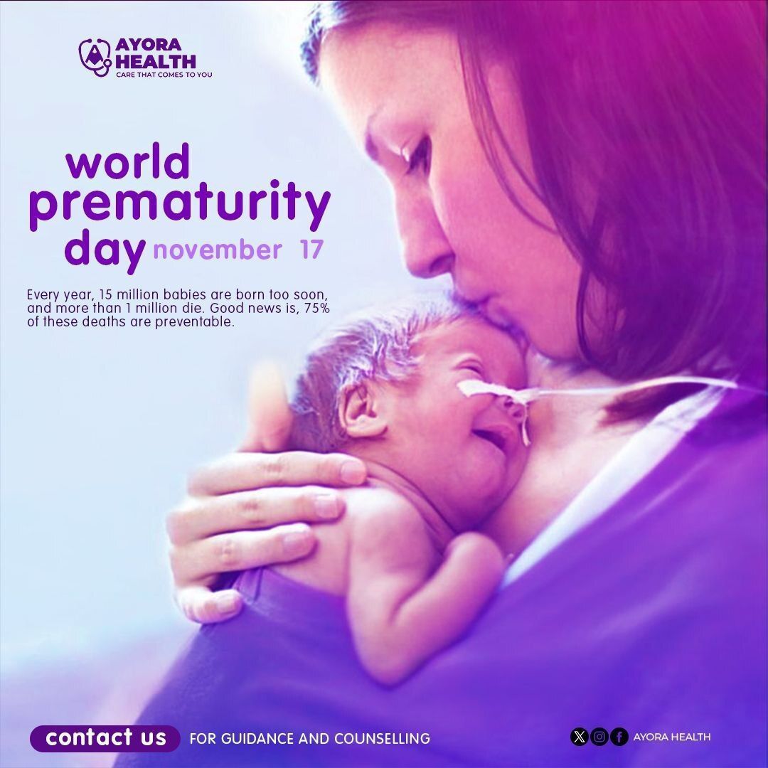 AyoraHealth's tweet image. Premature babies are small in size but mighty in strength. Today, we honor their journey — and the families who walk it with them.
#AyoraHealth
#Prematurity
#PremieWarriors