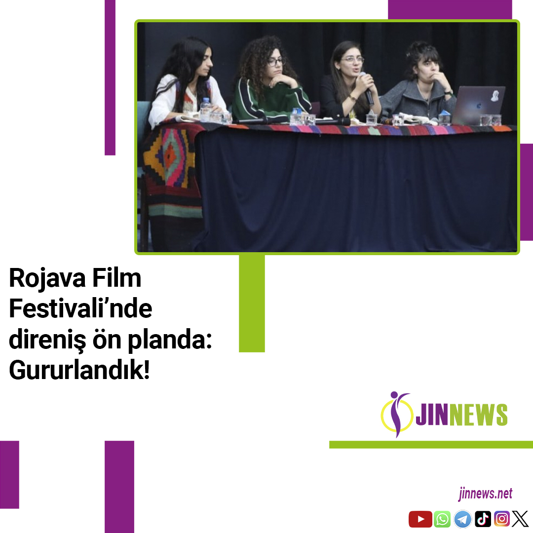 TurkceJinnews's tweet image. 🔵Rojava Film Festivali’nde direniş ön planda: Gururlandık!

#Jinnewshaber

@KurdiJinnews

jinnews.net/TUM-HABERLER/c…