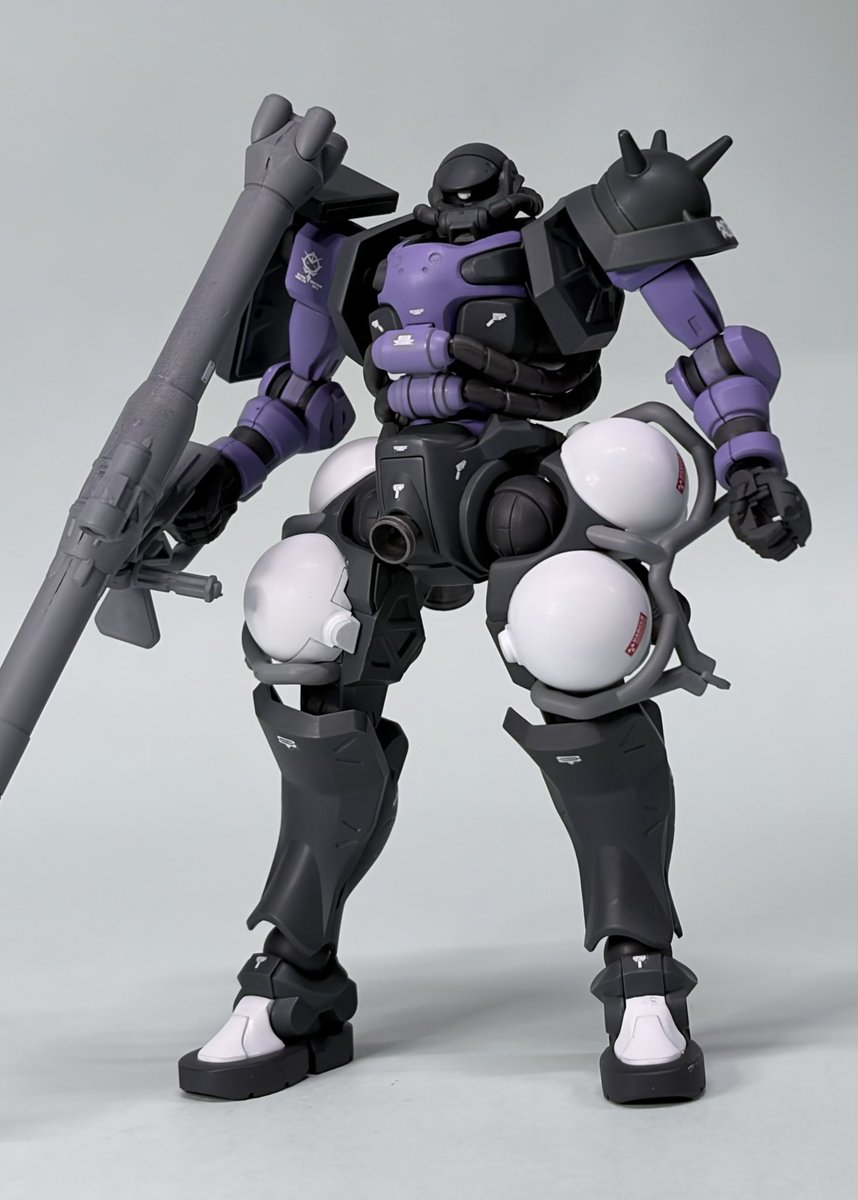 HGザク【GQ版】完成品　汚し塗装 HGザク【GQ版】完成品 成形色仕上げ 汚し塗装 HGザク成形色仕上げ