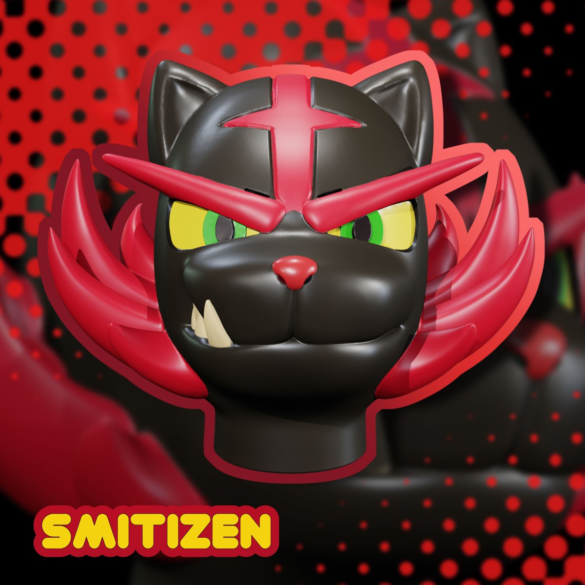 🔮 Futuristic figure coming!
 Sci-fi lines + glowing details, 
next-level.Tech &amp; art fans—excited? 

Love the design? Stay tuned! ⚡ 

#smitizen #silicone #cosplay