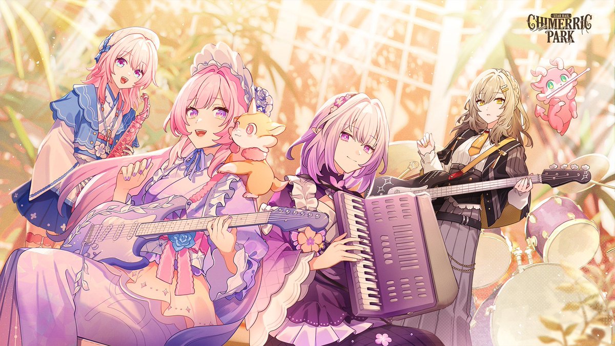 StarRailVerse1's tweet image. March 7th, Cyrene, Castorice &amp;amp; Stelle illustration 

-From HoYoFair 
-Artist: tamak0 

#HonkaiStarRail #崩壊スターレイル