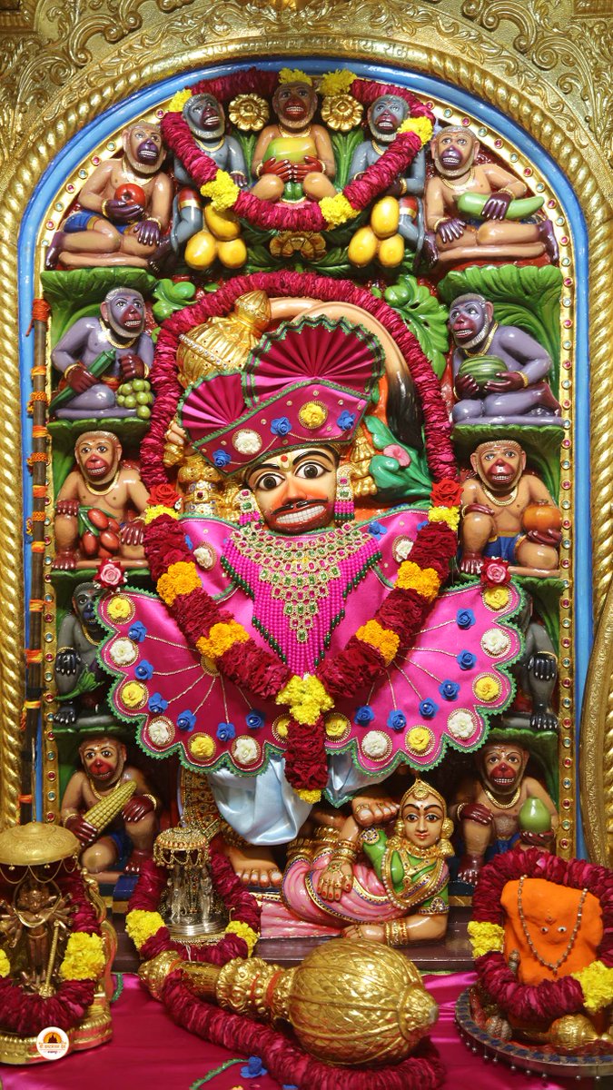 kashtbhanjandev's tweet photo. Darshan : 17-11-2025
Hello Devotees 
Jai Shri swaminarayan
Shri kashtbhanjandev hanumanji Maharaj Salangpur dham.
https://t.co/tteV5KhUvC
શ્રી કષ્ટભંજનદેવના લાઈવ તથા ફોટો દર્શન કરવા માટે આજે જ એપ્સ ડાઉનલોડ કરો.
https://t.co/zgOd7Pu4DO
#salangpur #salangpurdham #swaminarayan https://t.co/furBlCuWGq