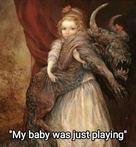 Pennywise enjoys making her life miserable 😭