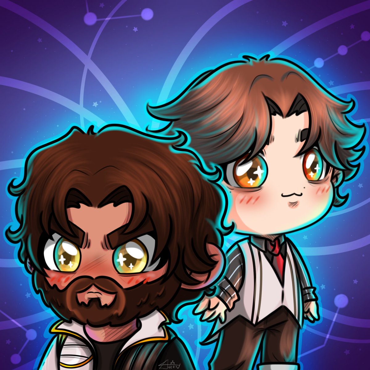I offer you the chibi version 🤲🏼

#InEveryTimelineDTIYS #jayvik