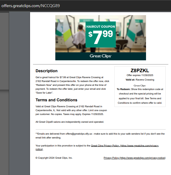 Great_Clips2026's tweet photo. Last Month Of The Year 2025. We Have All Working $7.99 Off Great Clips Coupon Codes December 2025 For Haircuts Near me Salon Online Check-In. Great Clips Coupons $5 Off November 2025 
https://t.co/twVnMuVSHo
#GreatClipsCoupons #haircare #style #coupon #Coupons #couponcode https://t.co/ybWbyaMJoO