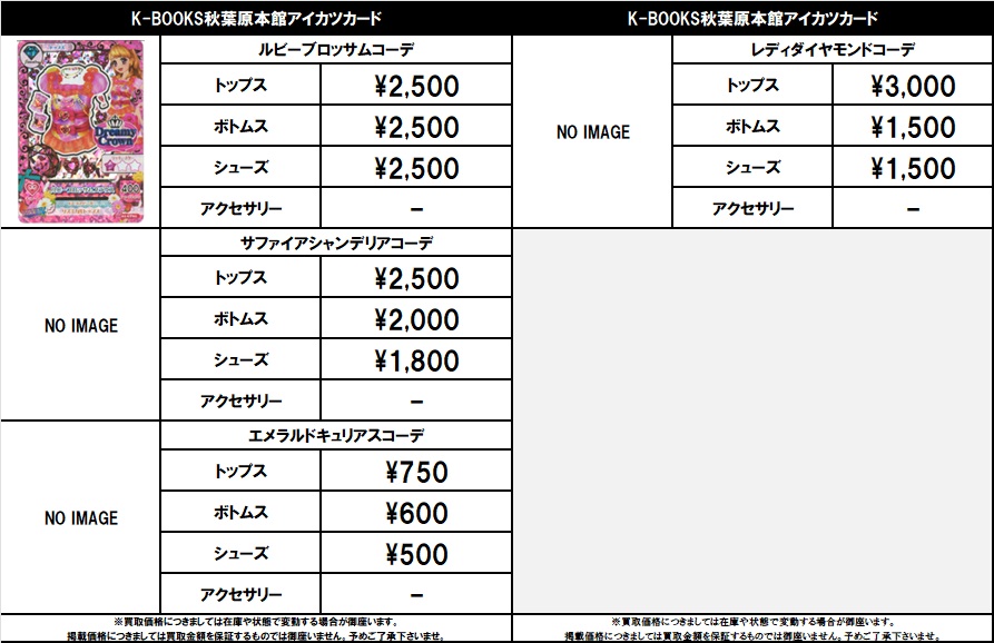 【日曜限定値下げ】アイカツ ルビーブロッサム サファイアシャンデリア フルセット 日曜限定値下げ】アイカツ ルビーブロッサム サファイアシャンデリア