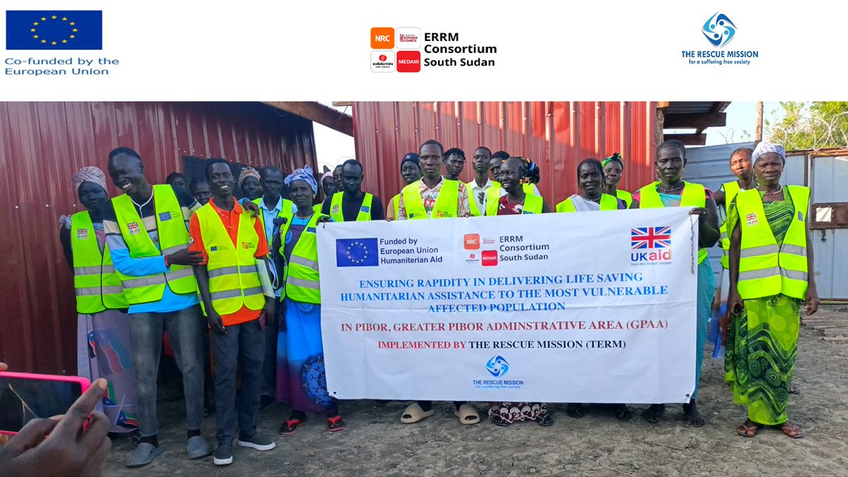 On 17th November 2025, the Rescue Mission team in Pibor deployed 25 Hygiene Promoters to educate and raise awareness among communities on the importance of good hygiene practices to protect and prevent them from WASH-related diseases
#ECHO
#ERRM
#GPAA.